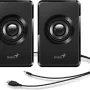 Sistema acústico Genius SP-U125, Black (31730042400)