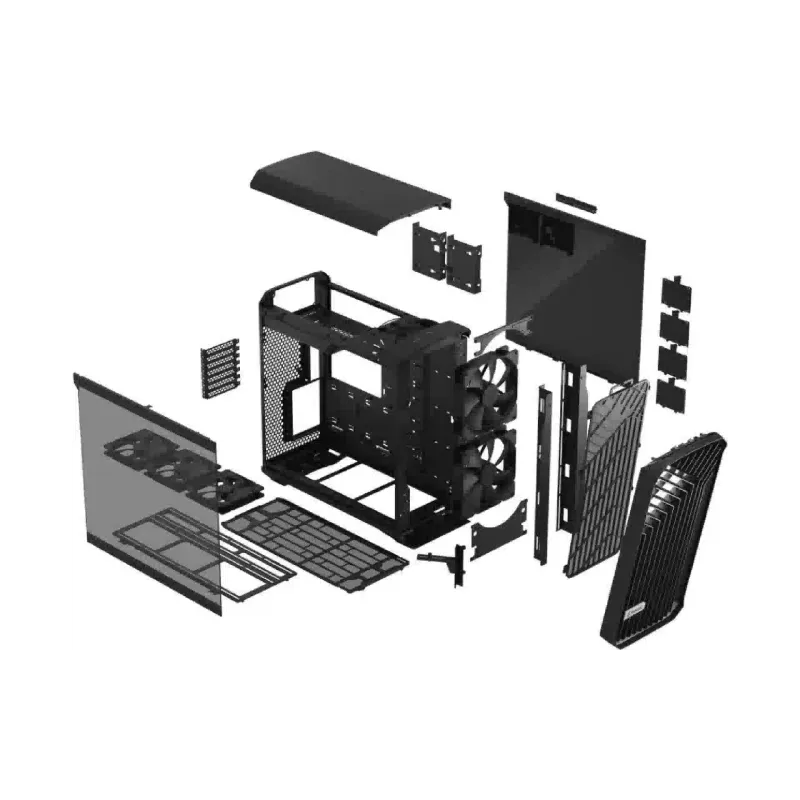 Кутия за компютър Fractal Design, Black (FD-C-TOR1A-01)