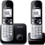 Ραδιοτηλέφωνο DECT Panasonic, Black (KX-TG6812UAB)