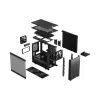 حالة الكمبيوتر Fractal Design, Black (FD-C-DEF7N-02)
