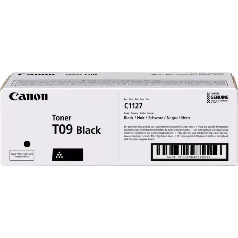 Cartucho Canon T09, Black (3020C006AA)