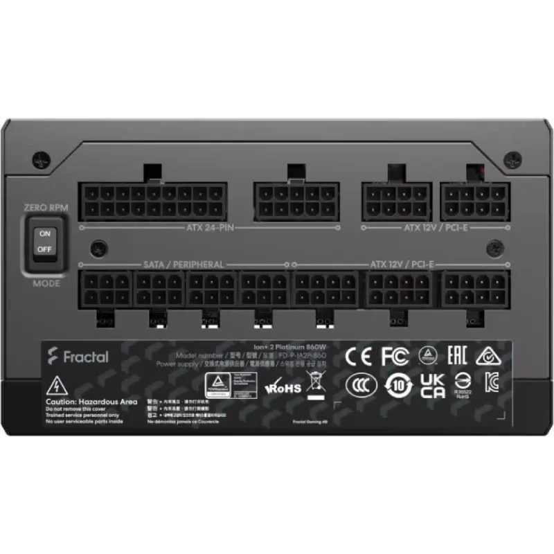 Блок живлення Fractal Design  Black (FD-P-IA2P-860-EU)