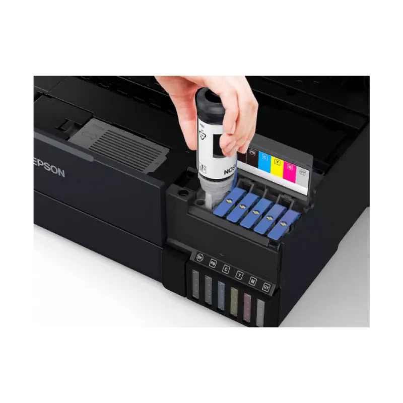 Többfunkciós nyomtató Epson EcoTank L8180, Black (C11CJ21403)