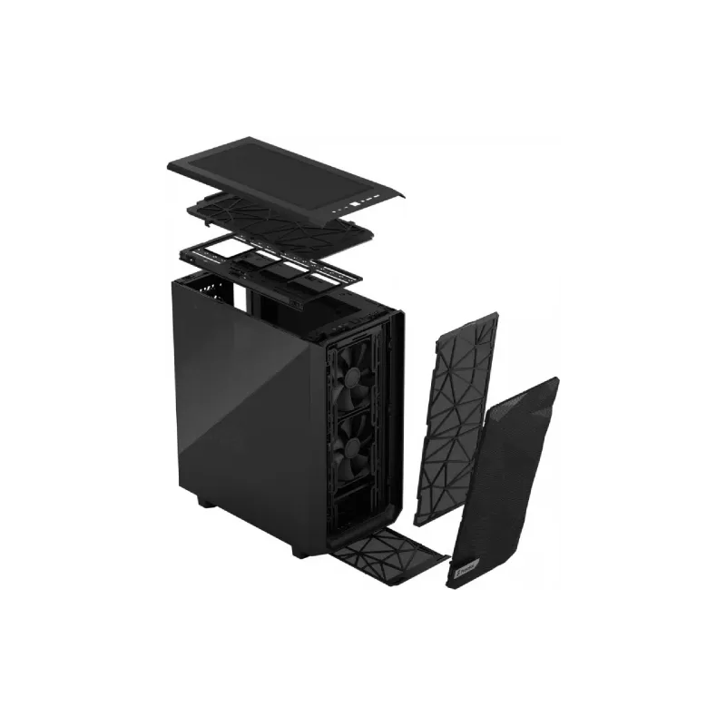 Θήκη υπολογιστή χωρίς τροφοδοτικό Fractal Design, Black (FD-C-MES2C-02)