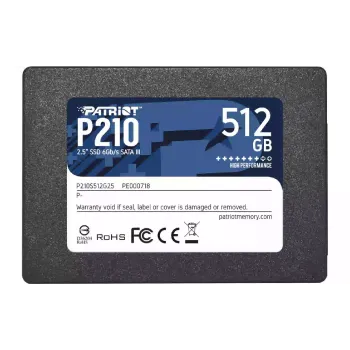 SSD pomnilnik Patriot P210 (P210S512G25)