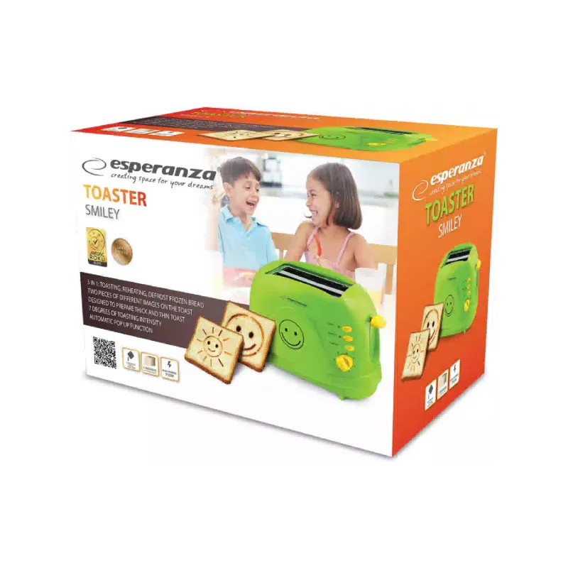 Kenyérpirító Esperanza (EKT003)