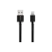 Lade- und Synchronisationskabel Logan USB - Lightning, Black (EL118-010BK) Lade- und Synchronisationskabel Logan USB - Lightning, Black (EL118-010BK)