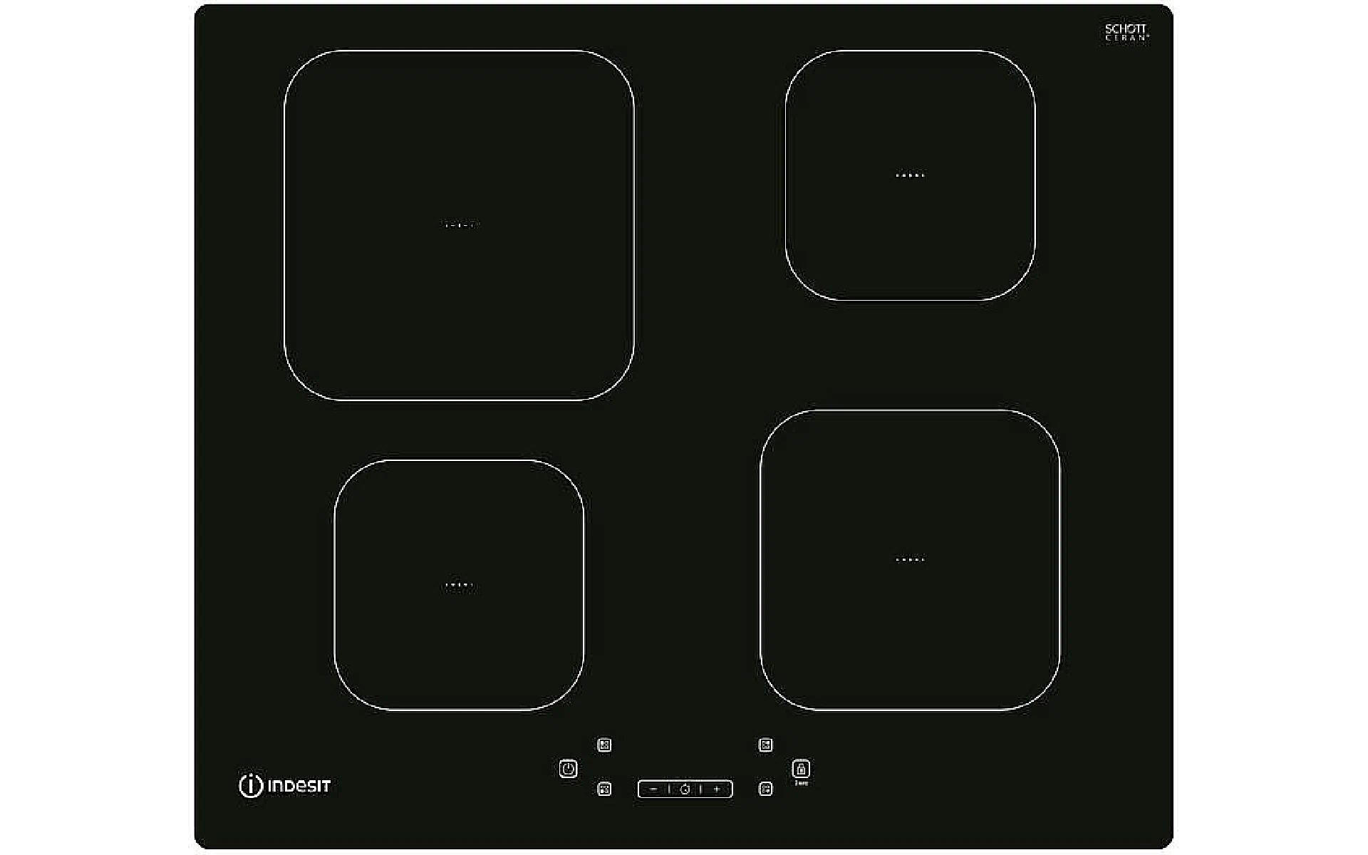 Варочная поверхность Indesit, индукционная, 60 см (IS83Q60NE) Варочная поверхность Indesit, индукционная, 60 см (IS83Q60NE)