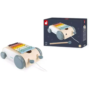 Іграшка-каталка Janod Ксилофон (J04406)