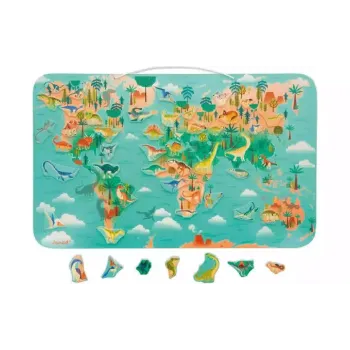 Mapa magnético do mundo Janod (J05836)