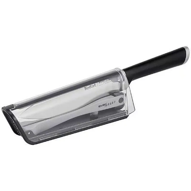 Kitchen knife Tefal Eversharp, Black (K2569004)