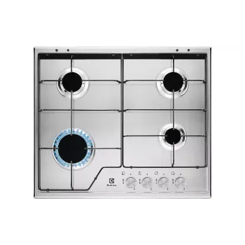 Варильна поверхня Electrolux (KGS6424SX), Stainless steel