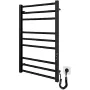 Heated towel rail Mario, Black (2.2.1608.03.BM)