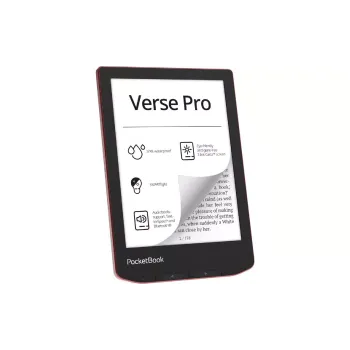 E-könyv Pocketbook 634 Verse Pro, Passion Red (PB634-3-CIS)