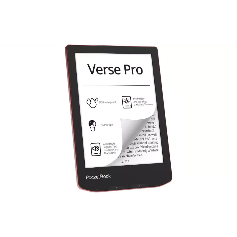 Ηλεκτρονικό βιβλίο Pocketbook 634 Verse Pro, Passion Red (PB634-3-CIS)
