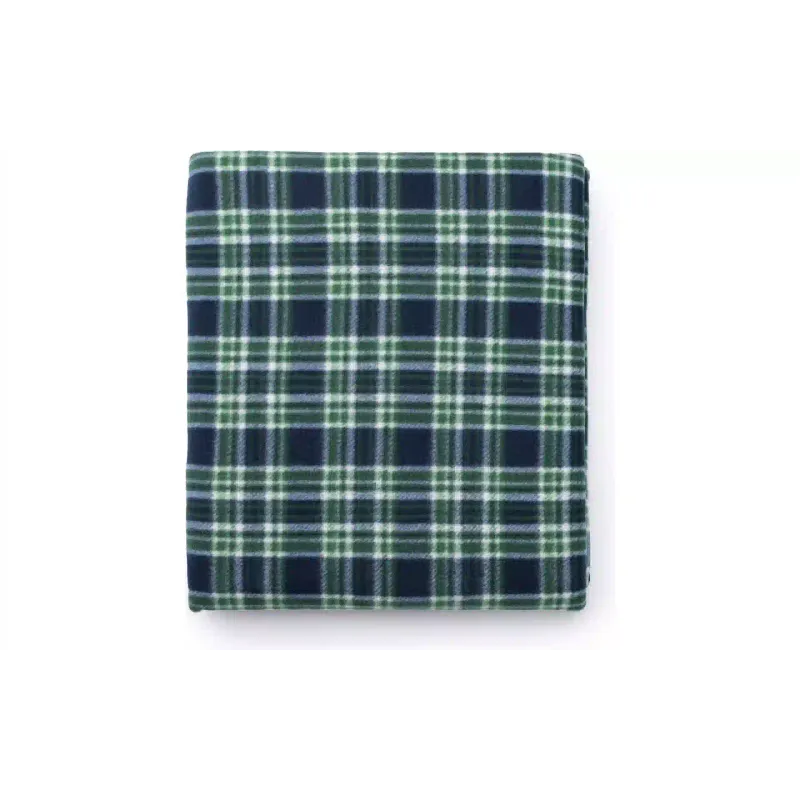 Плед Ardesto Fleece Клетка, Green (ART0702PB)