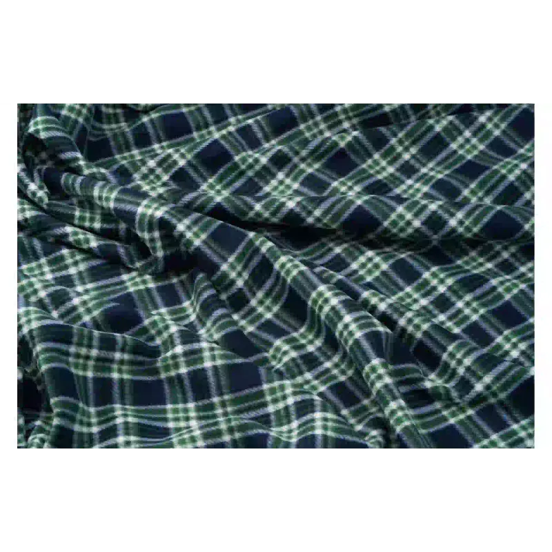 Плед Ardesto Fleece Клетка, Green (ART0702PB)