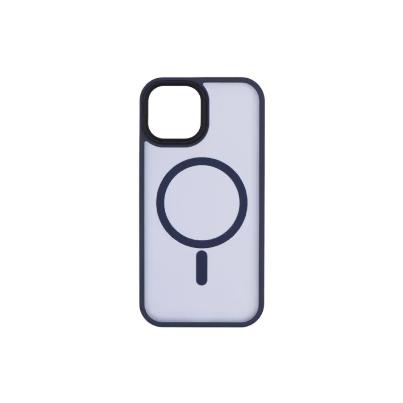 Чохол 2E Soft Touch MagSafe (2E-IPH-15-OCLS-DL), для Apple iPhone 15, Dark Blue