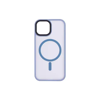 Чохол 2E Soft Touch MagSafe (2E-IPH-15-OCLS-LB), для Apple iPhone 15, Light Blue