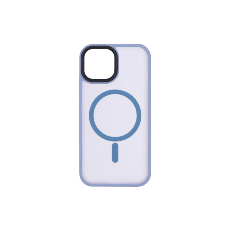 Чохол 2E Soft Touch MagSafe (2E-IPH-15-OCLS-LB), для Apple iPhone 15, Light Blue