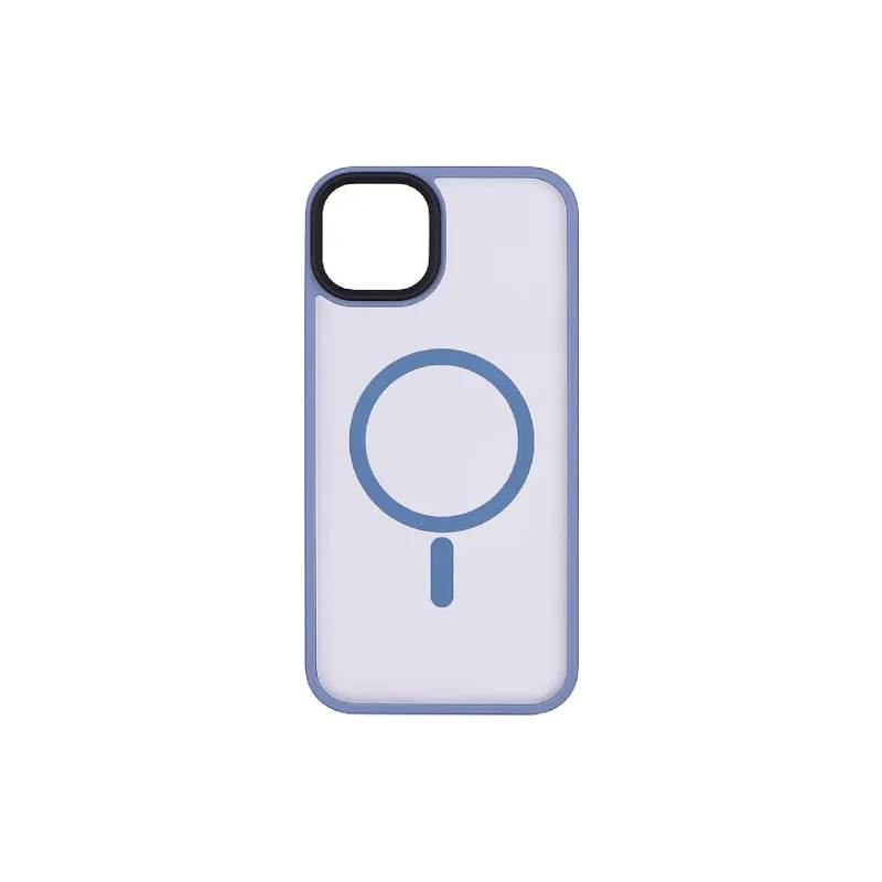 Case 2E Soft Touch MagSafe (2E-IPH-15PRM-OCLS-BL), for Apple iPhone 15 Plus, Light Blue