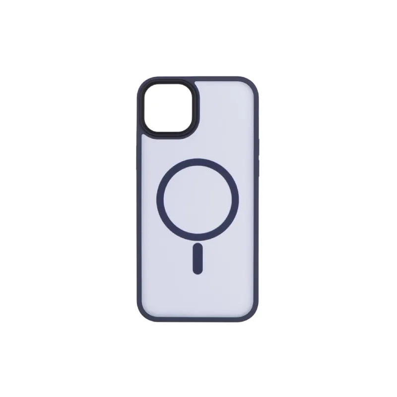 Чохол 2E Soft Touch MagSafe (2E-IPH-15PRM-OCLS-DL), для Apple iPhone 15 Plus, Dark Blue