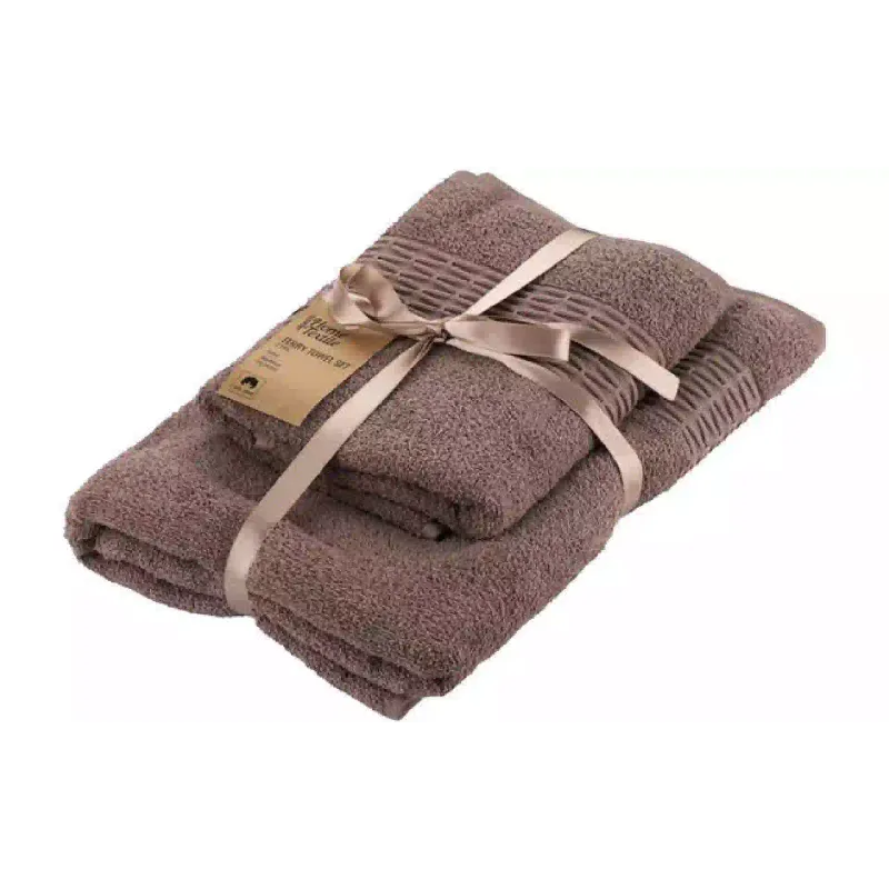 Frottír törölköző Ardesto Lotus, Light Brown (ART2357CA)