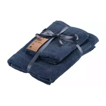 Frottír törölköző Ardesto Lotus, Blue (ART2357NA)