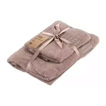 Frottír törölköző Ardesto Lotus, Beige (ART2357NS)