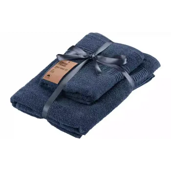 Frottír törölköző Ardesto Lotus, Blue (ART2357NA)