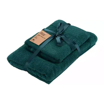 Frottír törölköző Ardesto Lotus, Dark Green (ART2357EM)