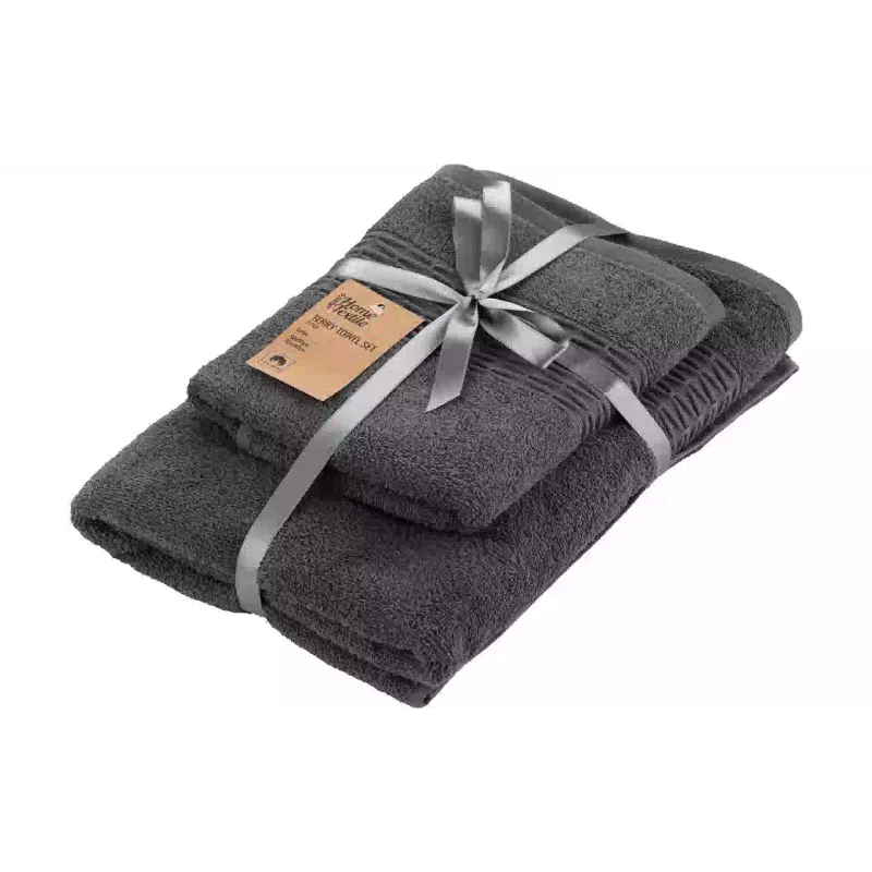 Toalha felpuda Ardesto Lotus, Gray (ART2357MC)