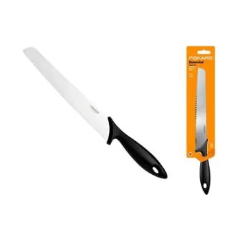 Bread knife Fiskars Essential, Black (1065564)