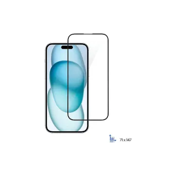 زجاج واقي 2E (2E-IP-15.-6.1-SMFCFG-BB)