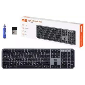 Membrane keyboard 2E  Black (2E-KS240WG_UA)