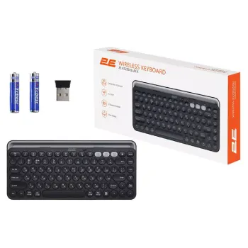 Membrane keyboard 2E  Gray (2E-KS250WBK_UA)