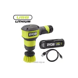 Щітка акумуляторна Ryobi USB Lithium RSCR4-120G (5133006183) Щітка акумуляторна Ryobi USB Lithium RSCR4-120G (5133006183)