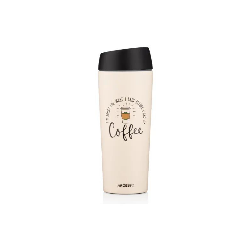 Copo térmico Ardesto Coffee Time, Beige (AR2645C)