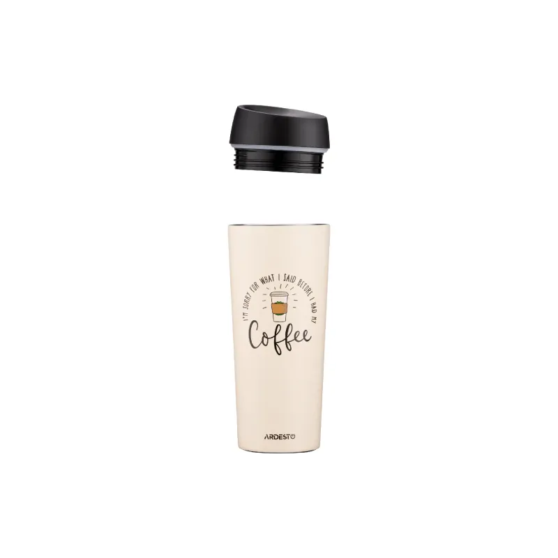 Copo térmico Ardesto Coffee Time, Beige (AR2645C)
