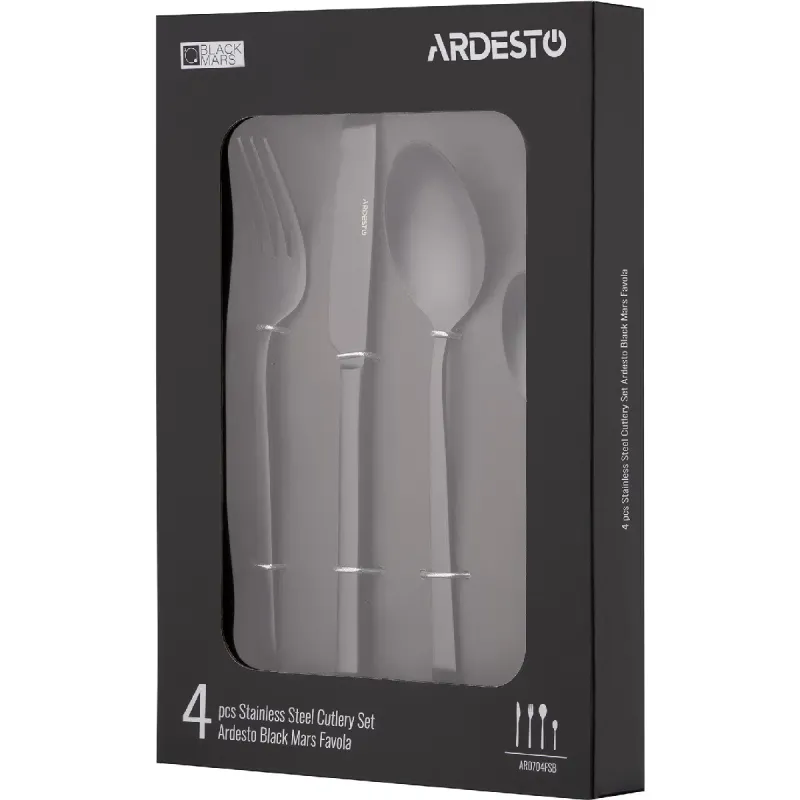 Besteckset Ardesto Black Mars Favola (AR0704FSB)