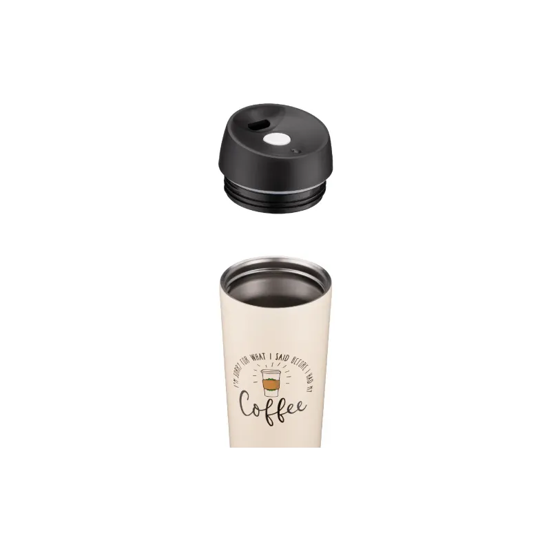 Copo térmico Ardesto Coffee Time, Beige (AR2645C)