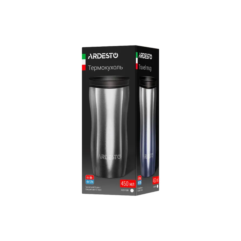 Termoskodelica Ardesto Metallic, Black (AR2645BM)