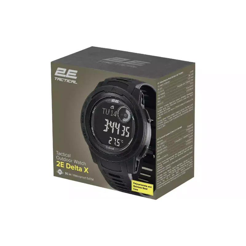 Taktična ura 2E, Black (2E-TCW10BK)