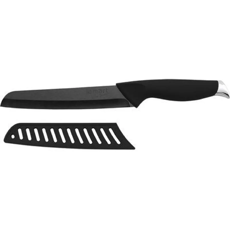 Μαύρο κεραμικό μαχαίρι Lamart (LT2015)