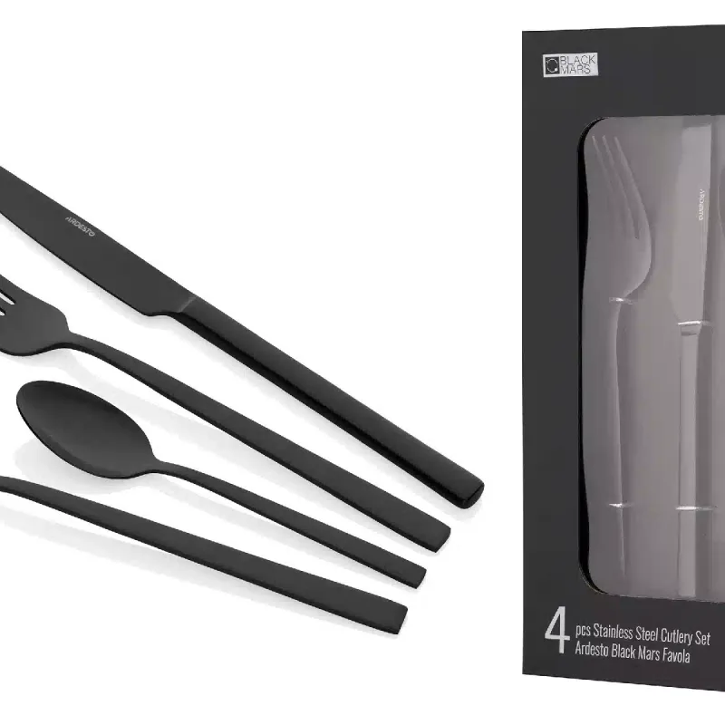 Besteckset Ardesto Black Mars Favola (AR0704FSB)