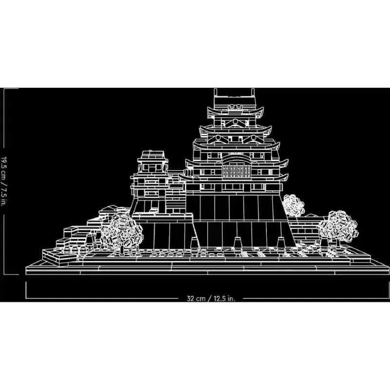 Konstruktor LEGO Architecture Himeji Castle (21060)