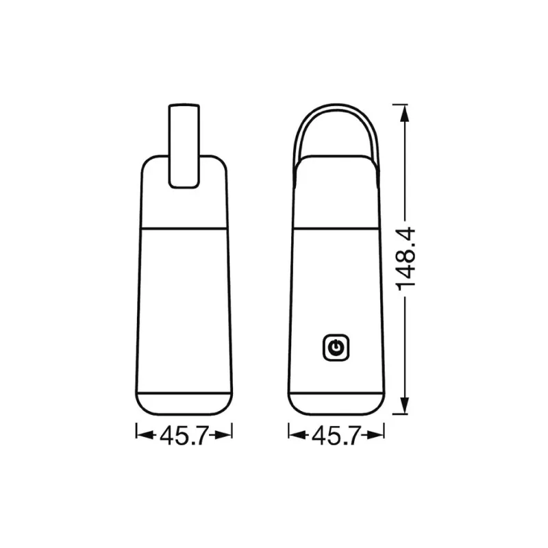 Éjszakai fény Ledvance, White (4058075570207)