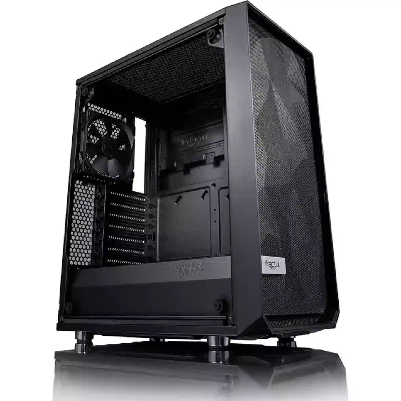 Gabinete de PC sem fonte de alimentação Fractal Design (FD-CA-MESH-C-BKO-TG)