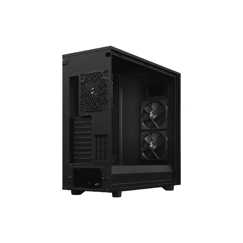 حالة الكمبيوتر Fractal Design, Black (FD-C-DEF7X-03)