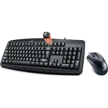 Keyboard + Mouse Genius KM-200 (31330003410), Black